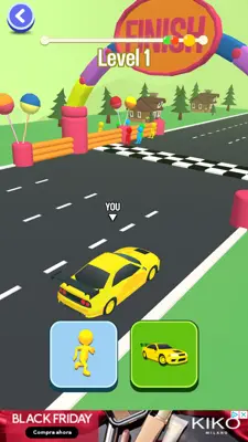 Shape Shift Car Transform Race android App screenshot 4